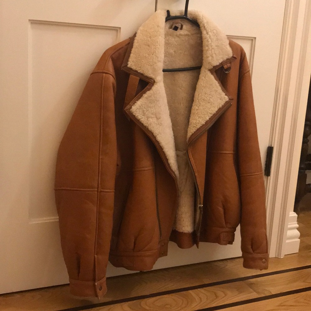 Shearling Aviator Jacket